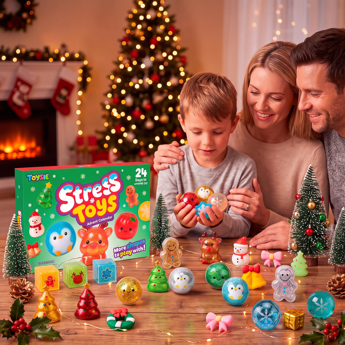 TOYSIE Advent Calendar 2026 - 24 Days of Squishy Stress Toys