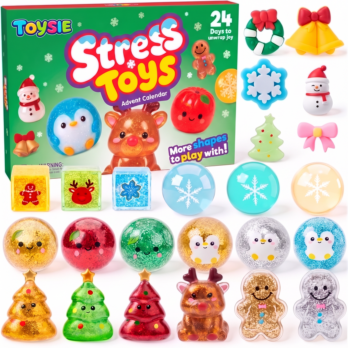 TOYSIE Advent Calendar 2026 - 24 Days of Squishy Stress Toys