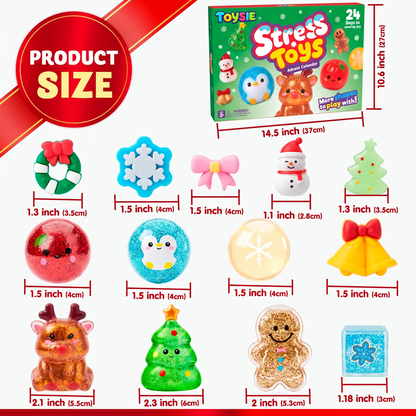 TOYSIE Advent Calendar 2026 - 24 Days of Squishy Stress Toys